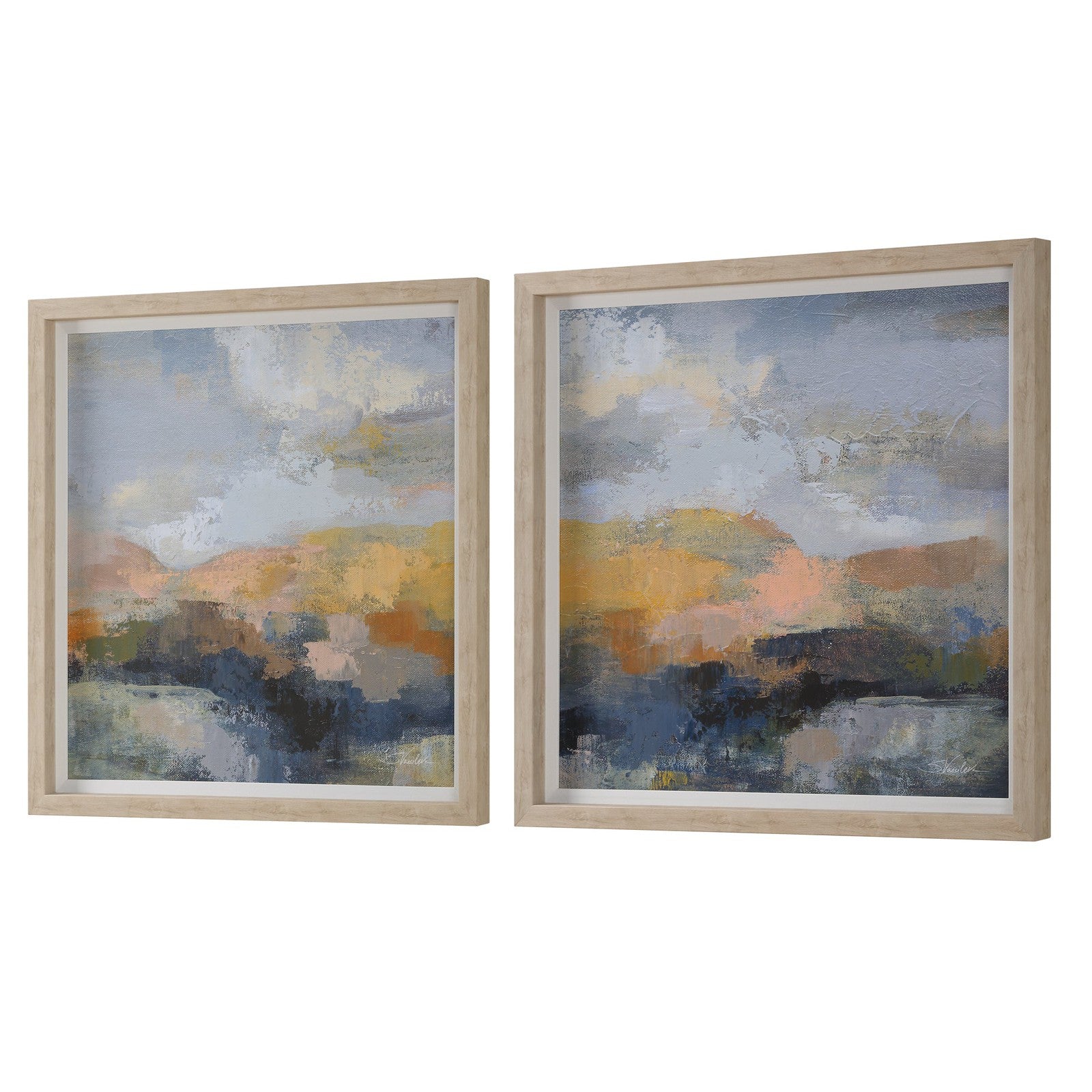 Uttermost Dusk Framed Prints - Set of 2
