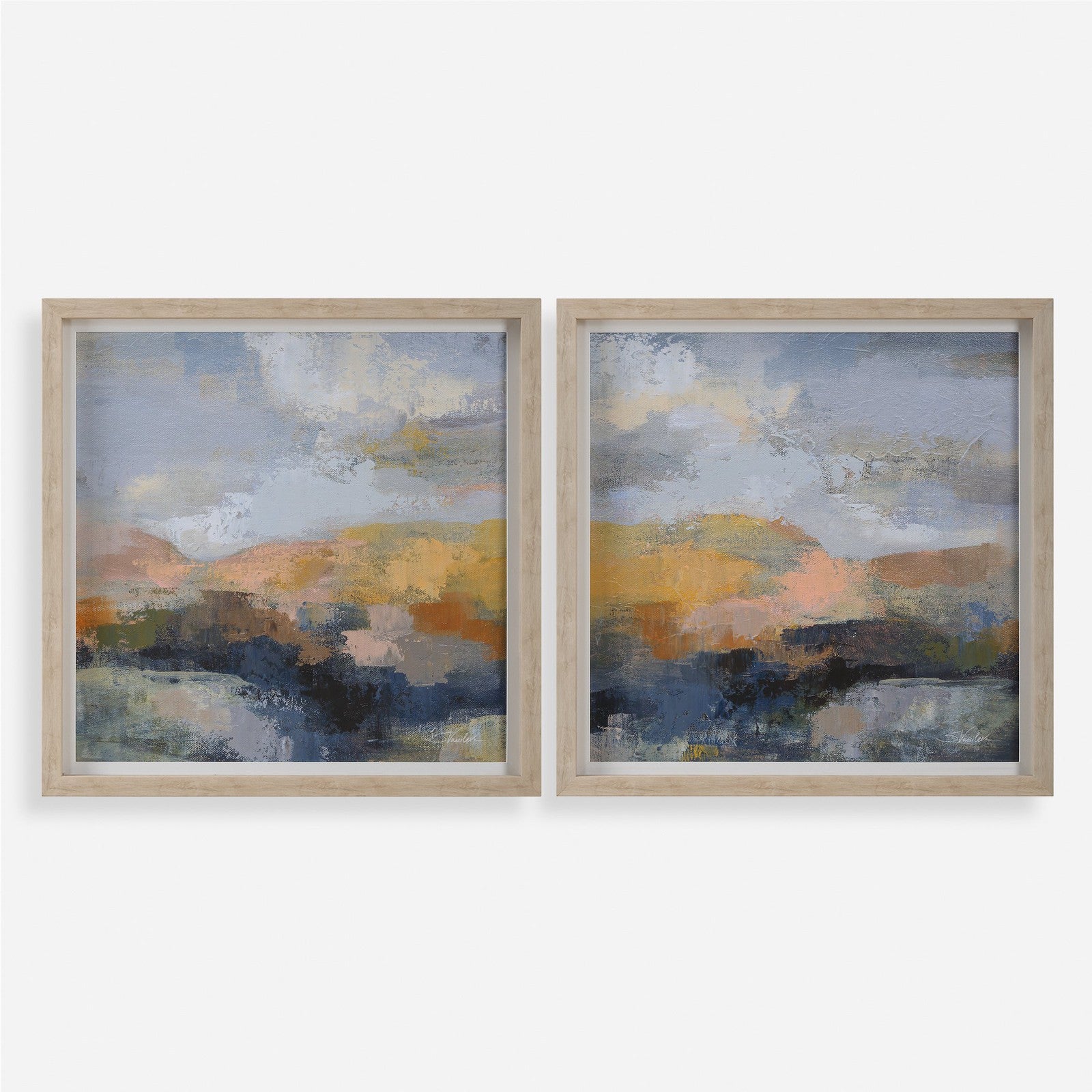 Uttermost Dusk Framed Prints - Set of 2
