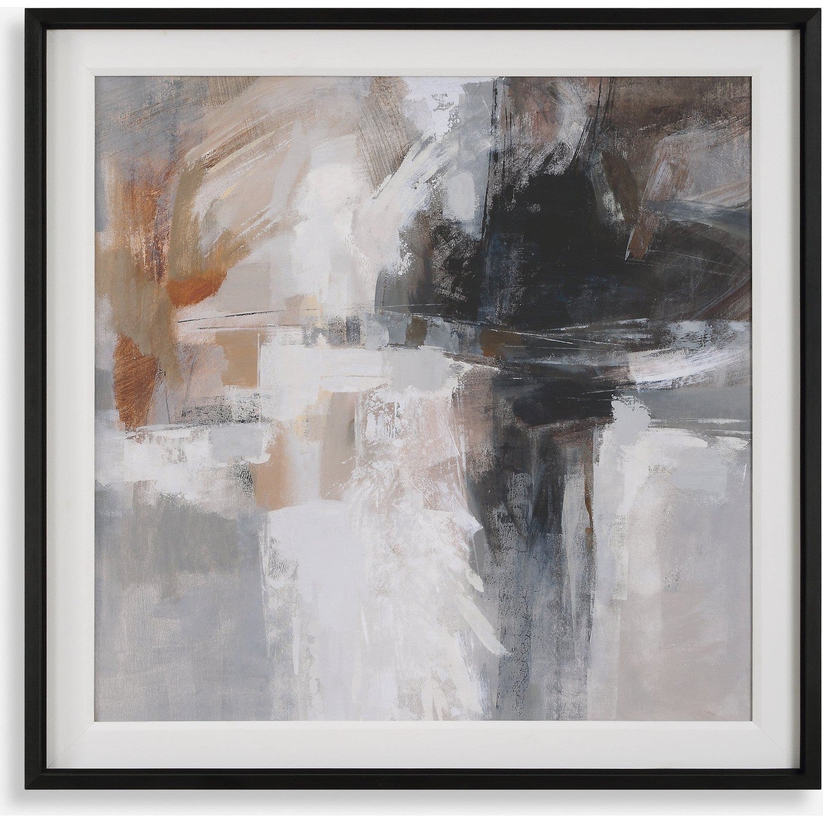 Uttermost Wings Neutral Abstract Framed Print