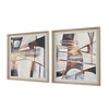 Uttermost Vetri Framed Abstract Prints - Set of 2