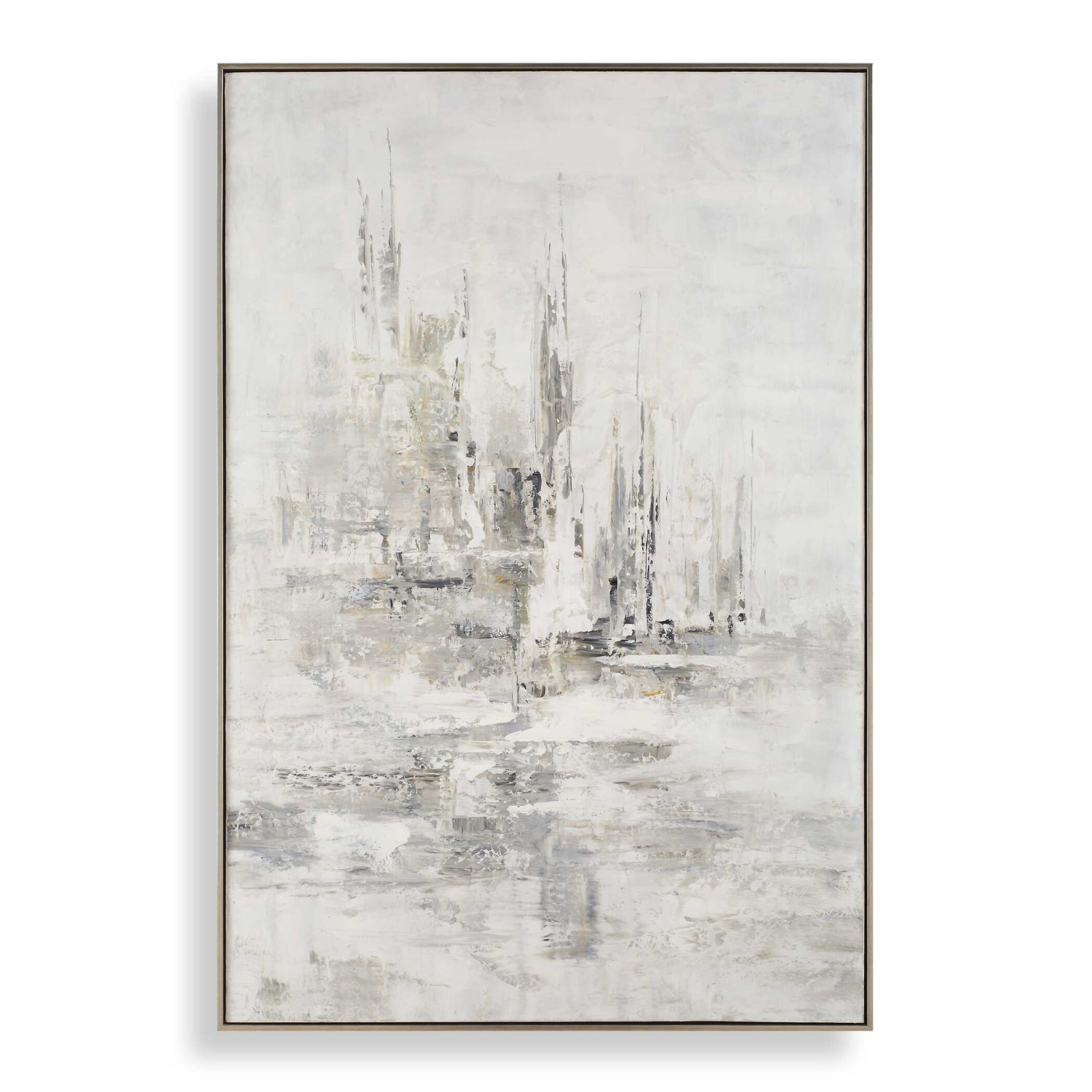 Uttermost Hours In Silence Abstract Art