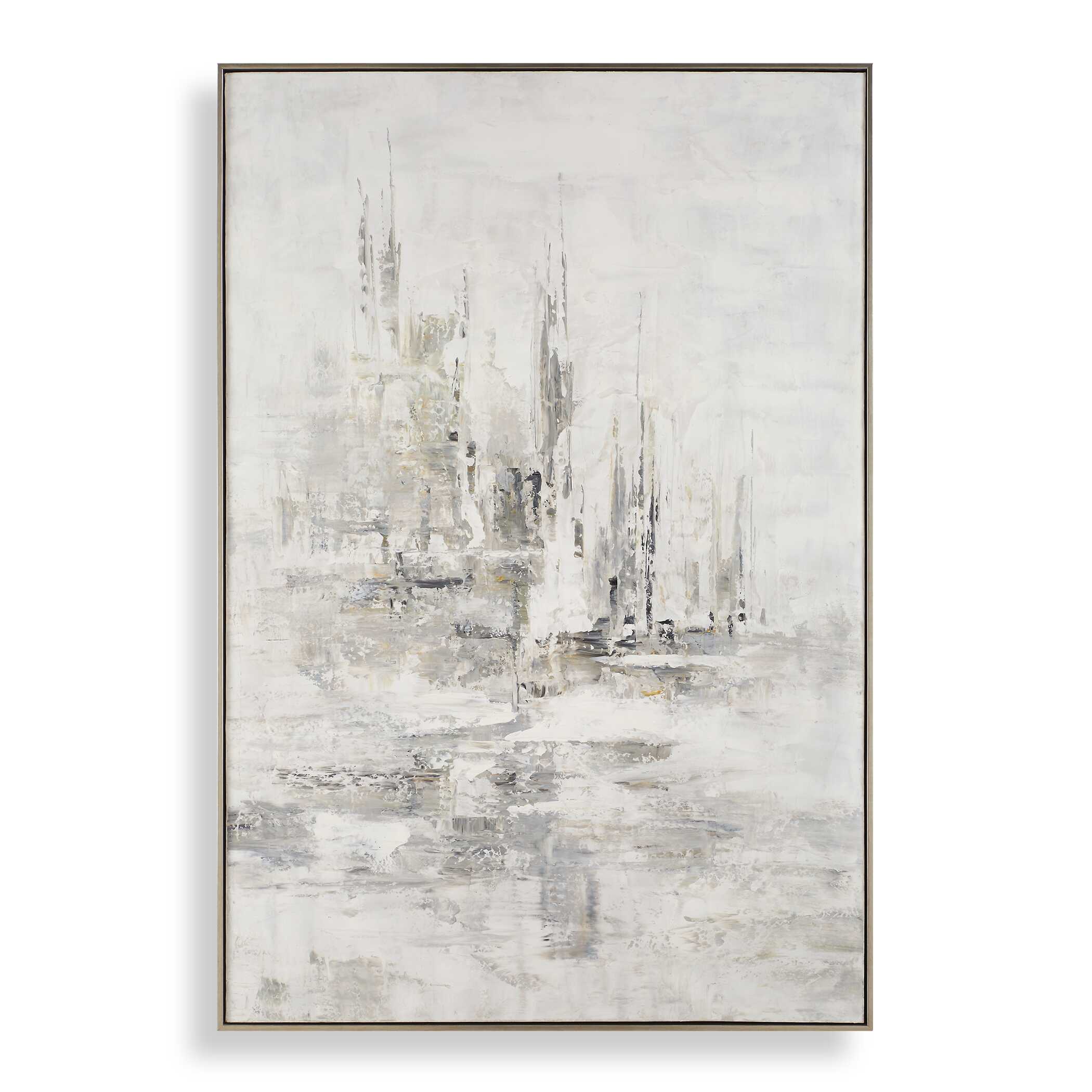 Uttermost Hours In Silence Abstract Art