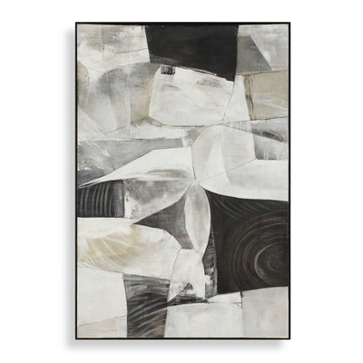 Uttermost Folding Time Framed Abstract Art
