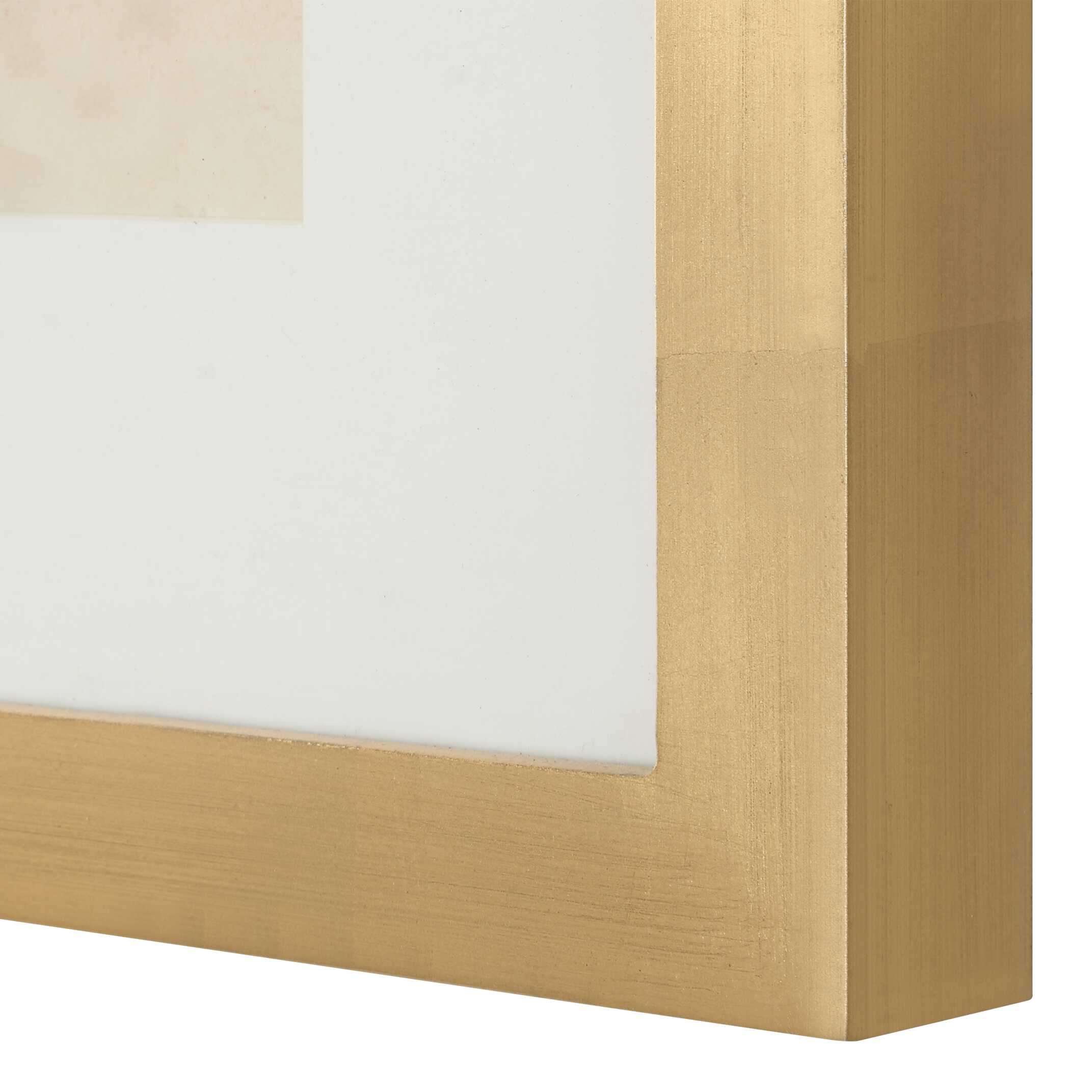 Uttermost So Golden Abstract Landscape Prints - Set of 2