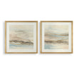 Uttermost So Golden Abstract Landscape Prints - Set of 2