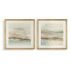 Uttermost So Golden Abstract Landscape Prints - Set of 2