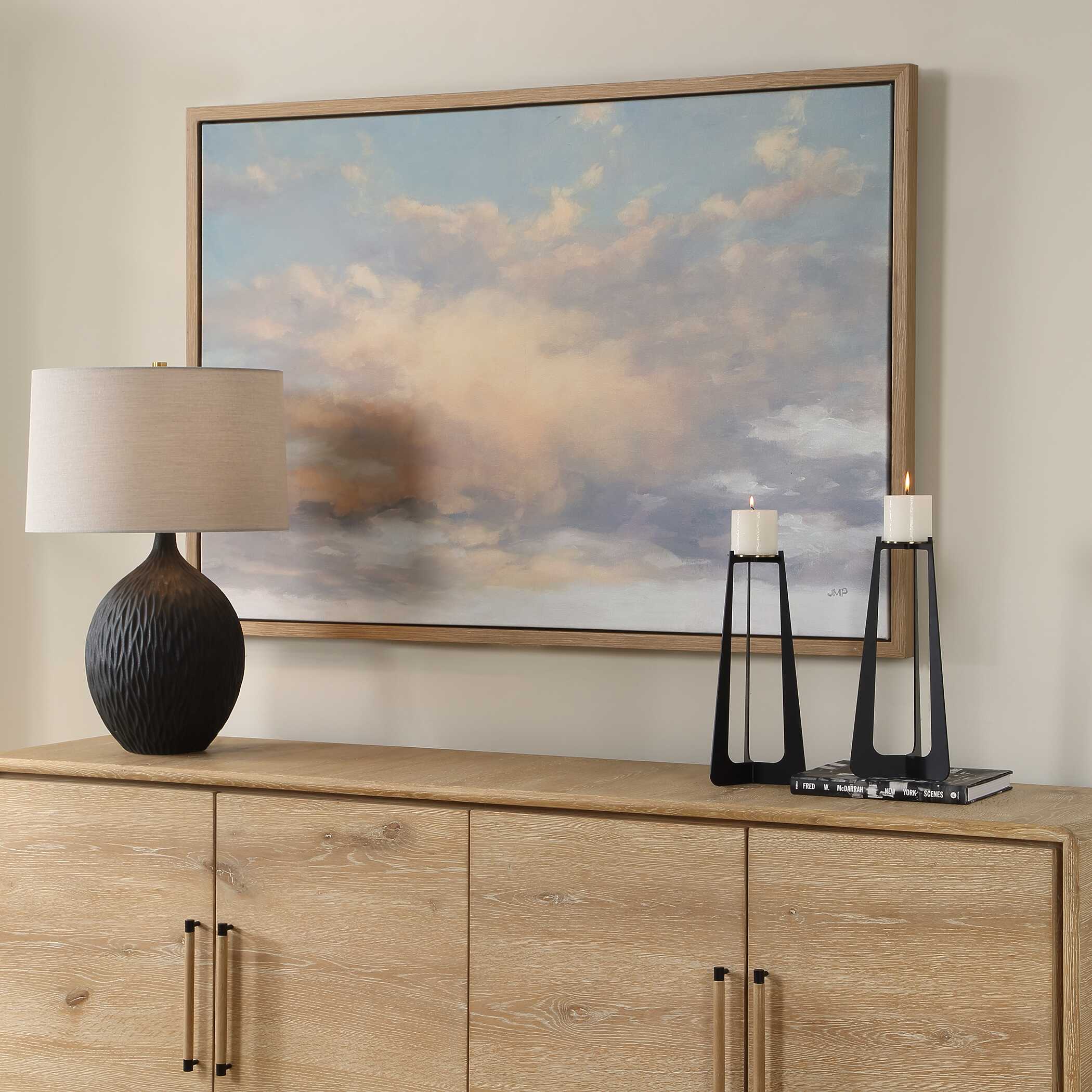 Uttermost Take Me Higher Framed Sky Art