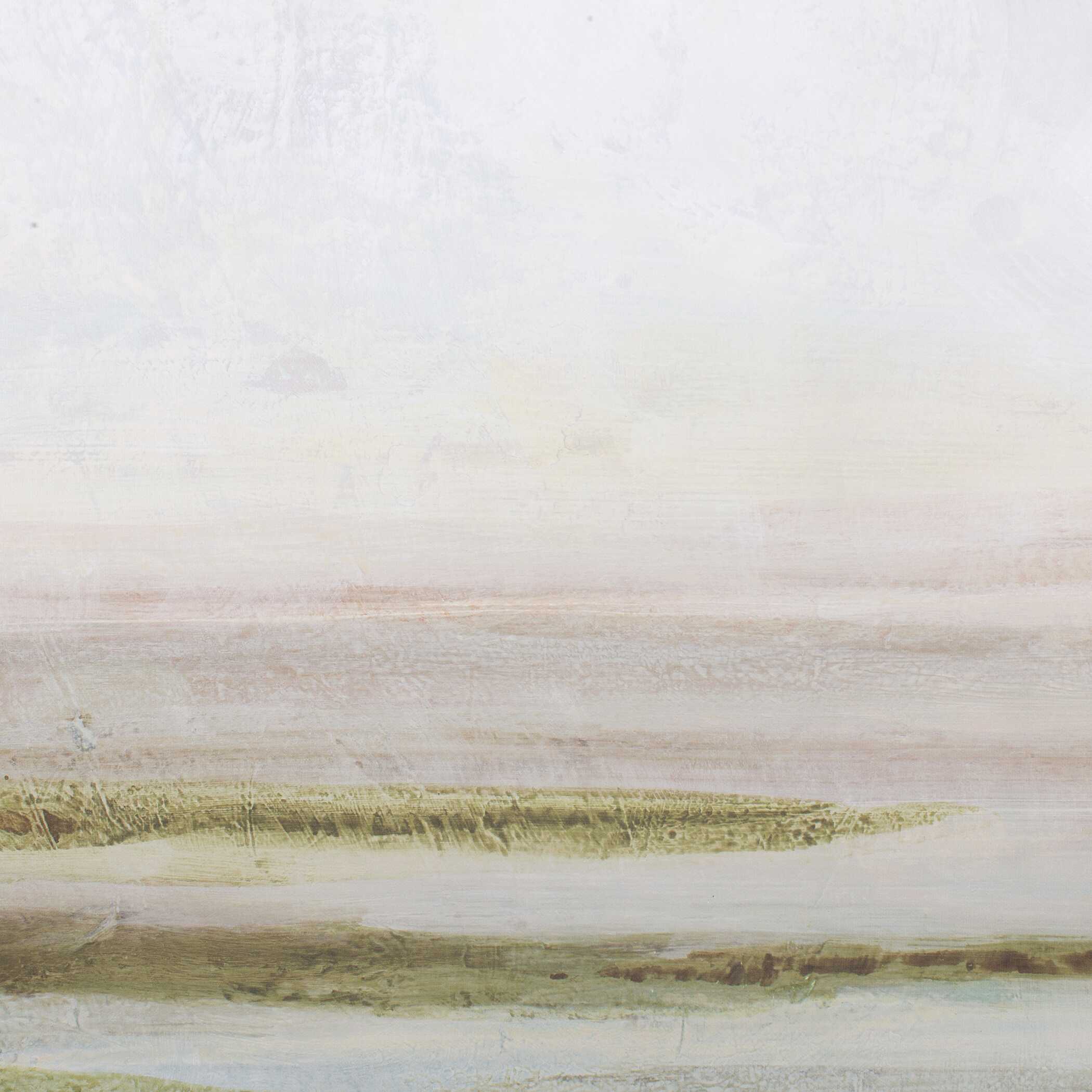 Uttermost Hazy Lake Framed Landscape Art