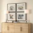 Uttermost Dog Days Framed Prints - Set of 4