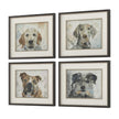 Uttermost Dog Days Framed Prints - Set of 4