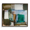 Uttermost Green Fields Framed Abstract Canvas