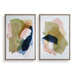 Uttermost Abstract Afternoon Framed Canvases - Set of 2