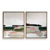 Uttermost Just Peaking Framed Abstract Prints - Set of 2