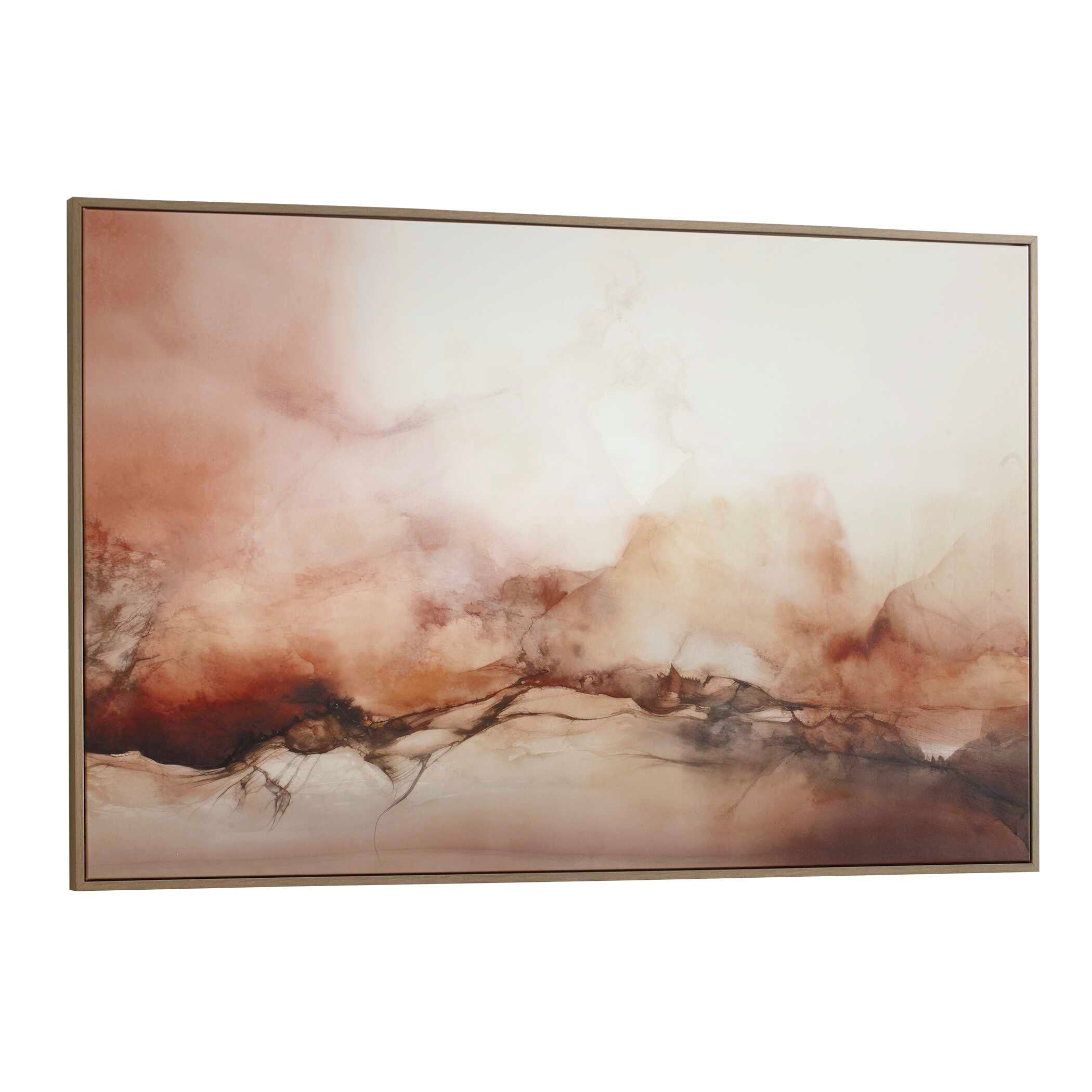 Uttermost Rise Framed Modern Canvas