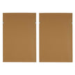 Uttermost Velocity Framed Abstract Prints - Set of 2