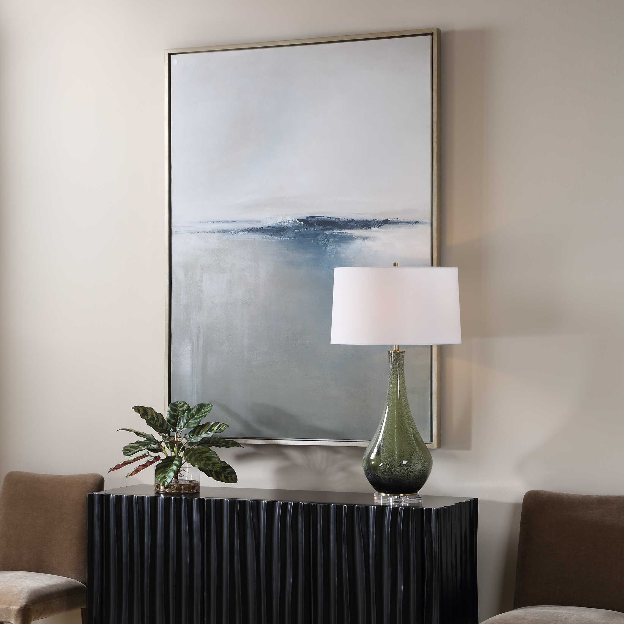 Uttermost Above The Waterline Abstract Painting