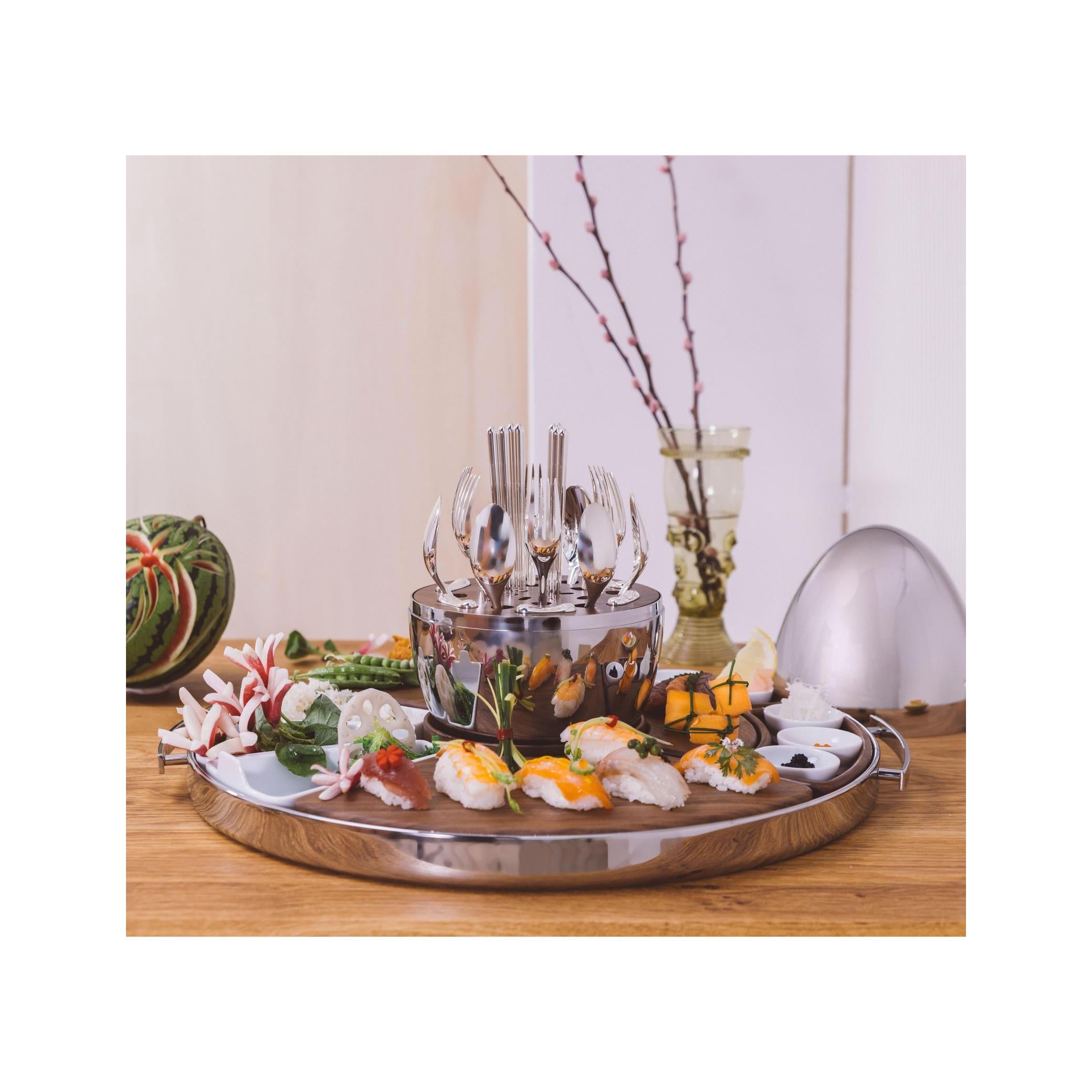 Christofle Mood Asia 24-Piece Flatware Set