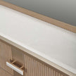 Michael Amini West Kensington Dresser & Wall Mirror - Sea Salt Caramel