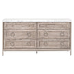 Essentials For Living Azure Carrera 6-Drawer Double Dresser