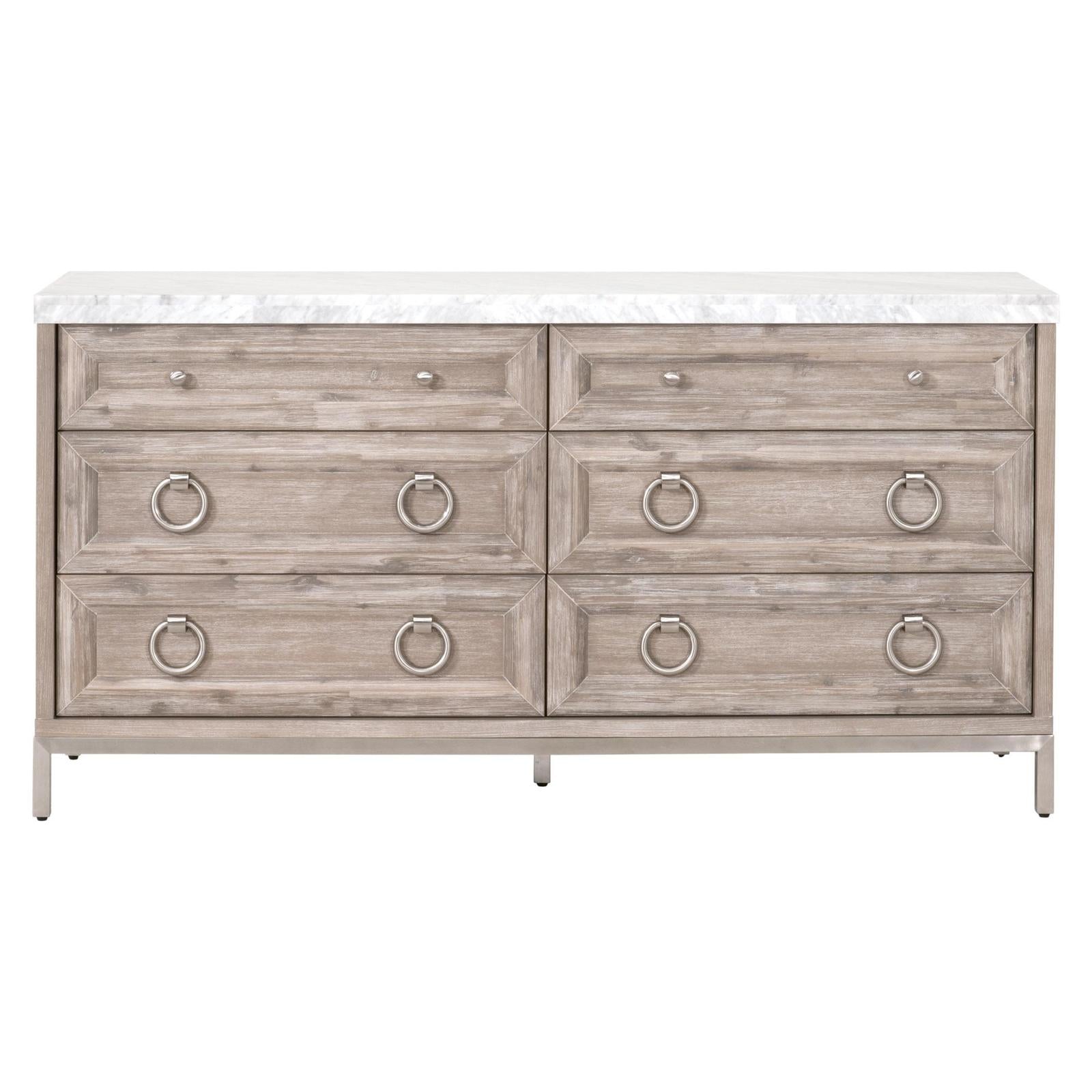 Essentials For Living Azure Carrera 6-Drawer Double Dresser
