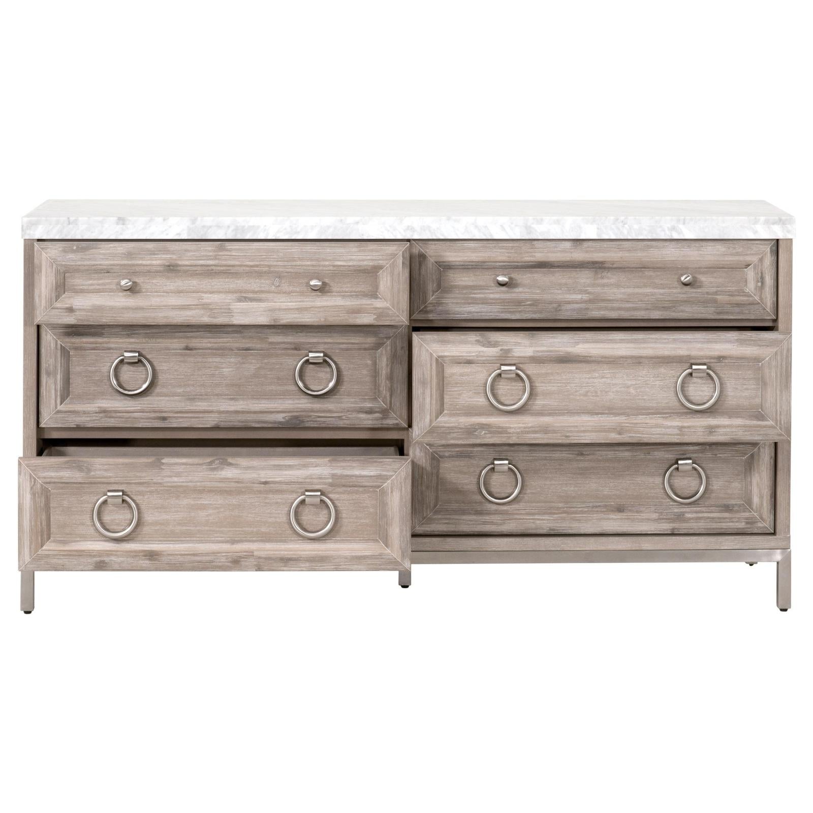 Essentials For Living Azure Carrera 6-Drawer Double Dresser