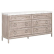 Essentials For Living Azure Carrera 6-Drawer Double Dresser