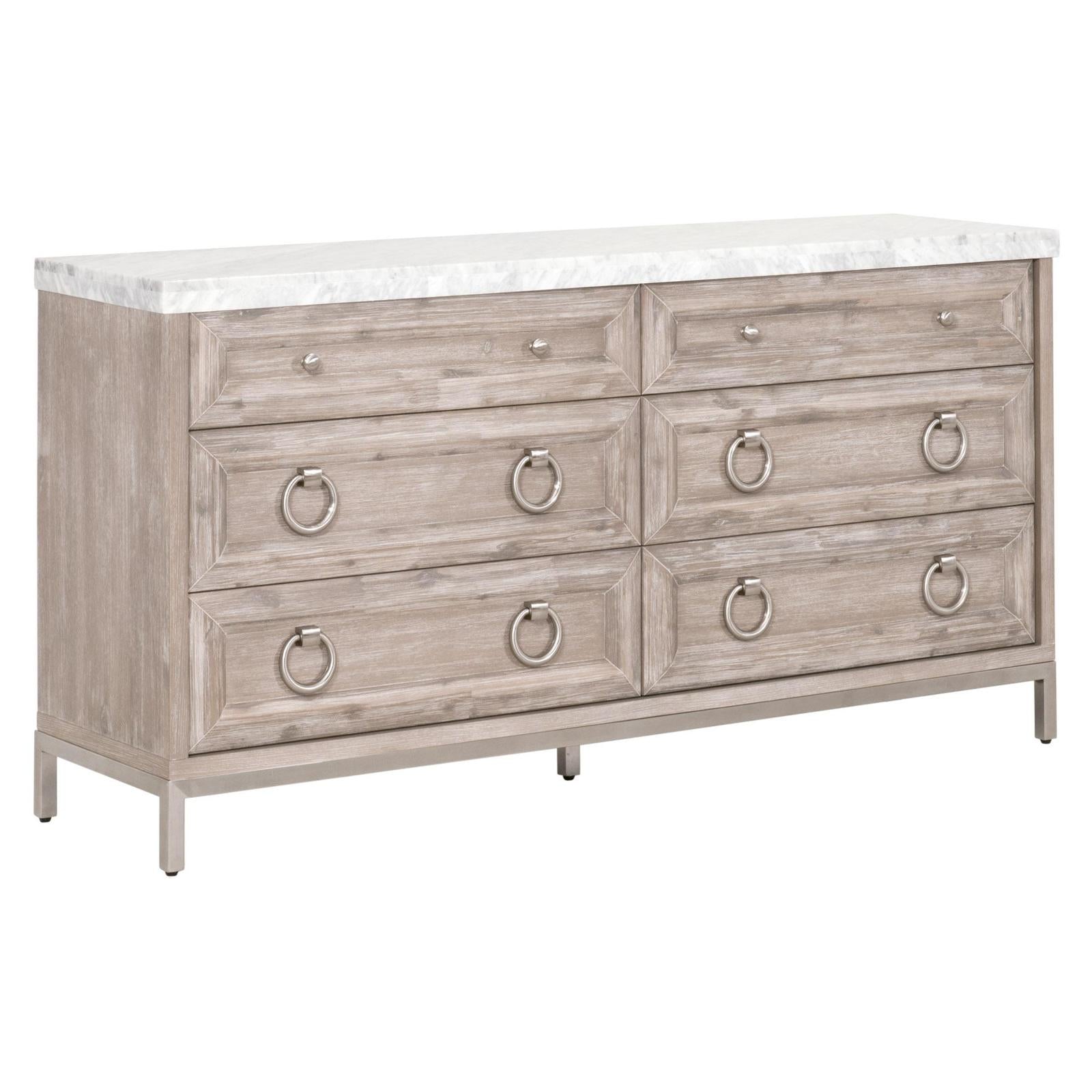Essentials For Living Azure Carrera 6-Drawer Double Dresser