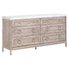 Essentials For Living Azure Carrera 6-Drawer Double Dresser