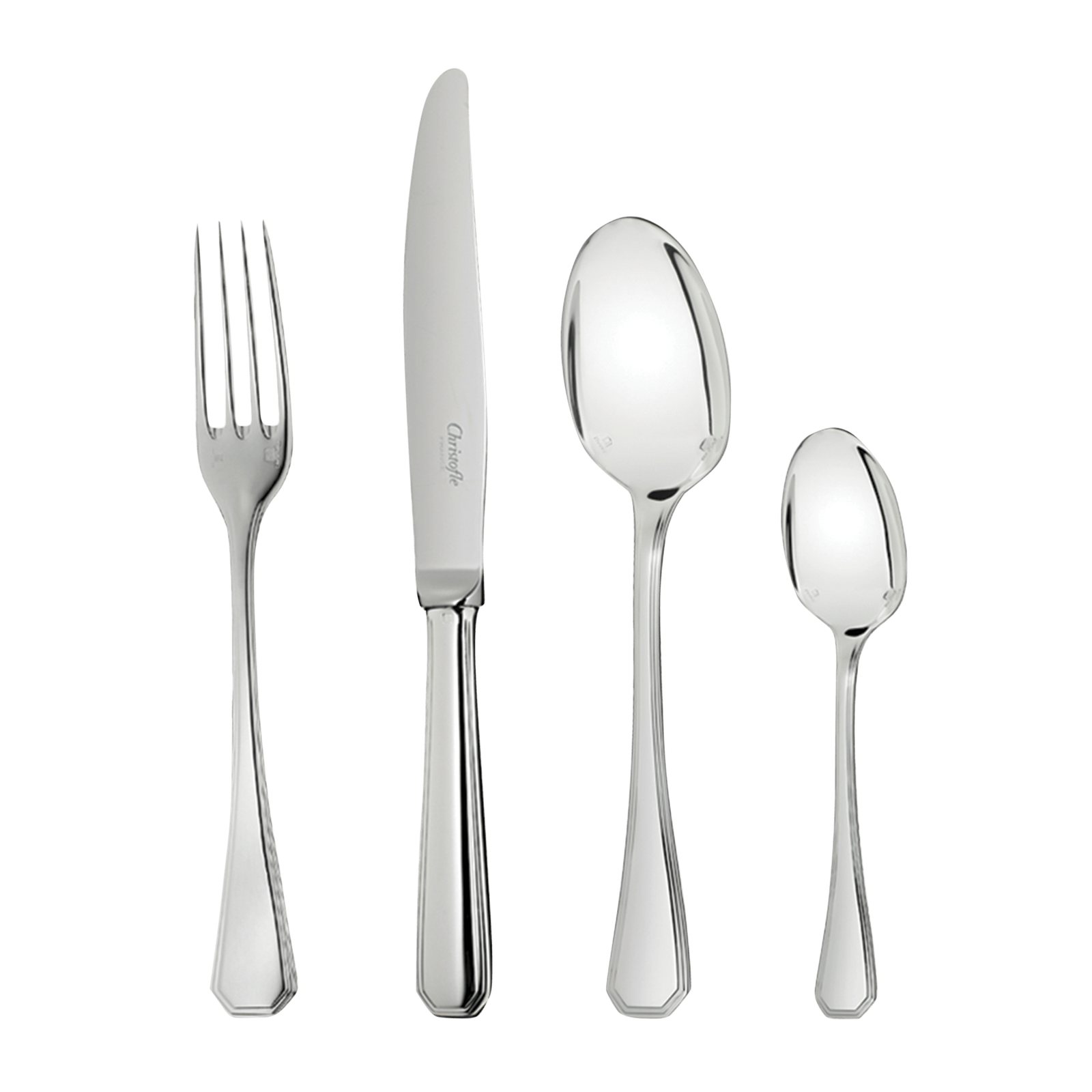 Christofle America Silver Plated Cutlery Set