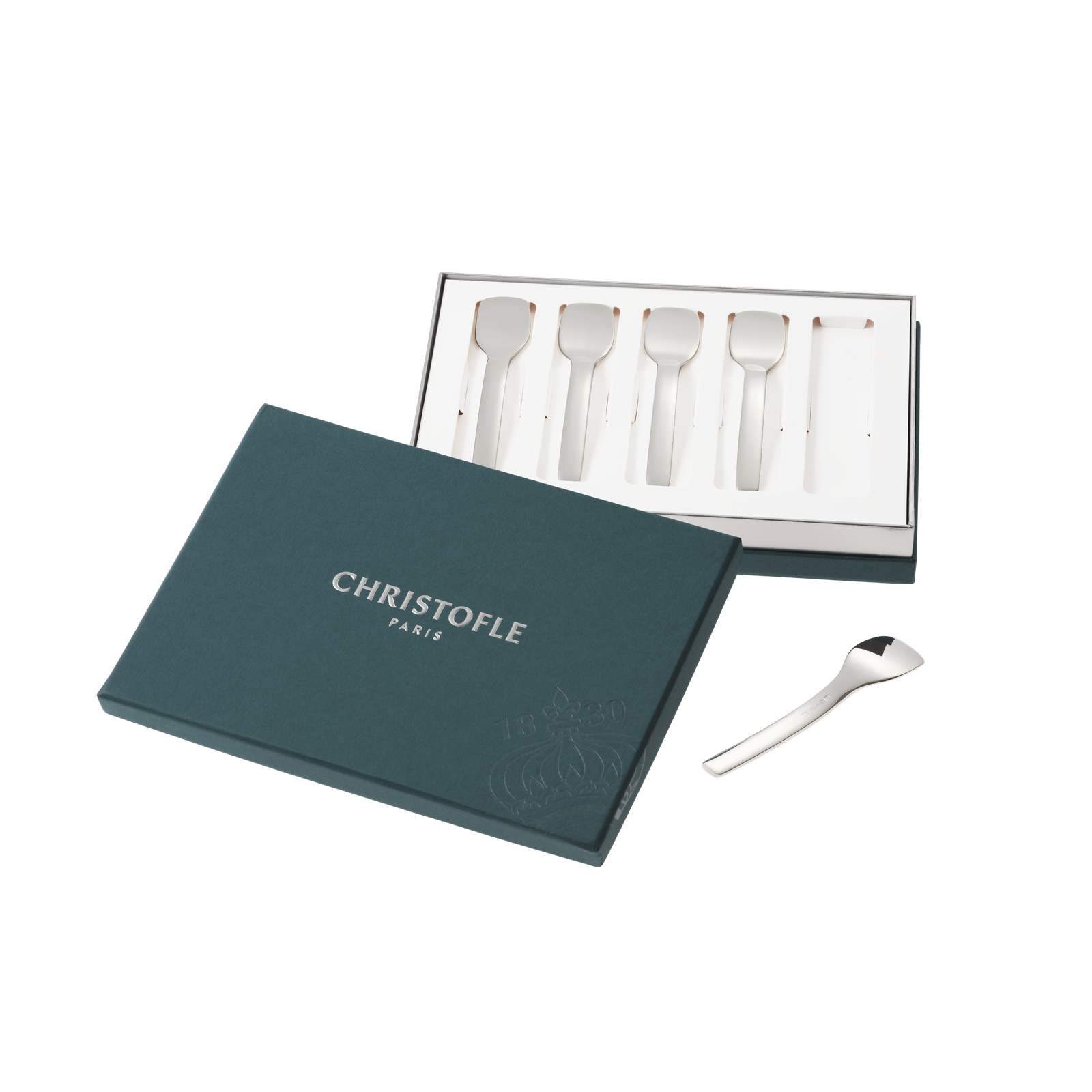 Christofle Sweetness Silver Plated Spoon -Set of 5