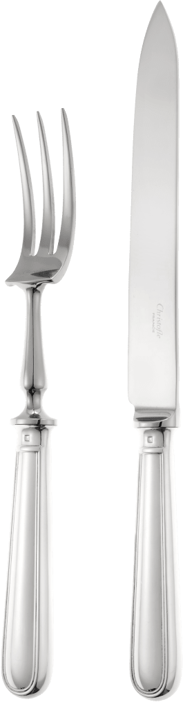 Christofle Albi Silver-Plated Carving Pieces -Set of 2