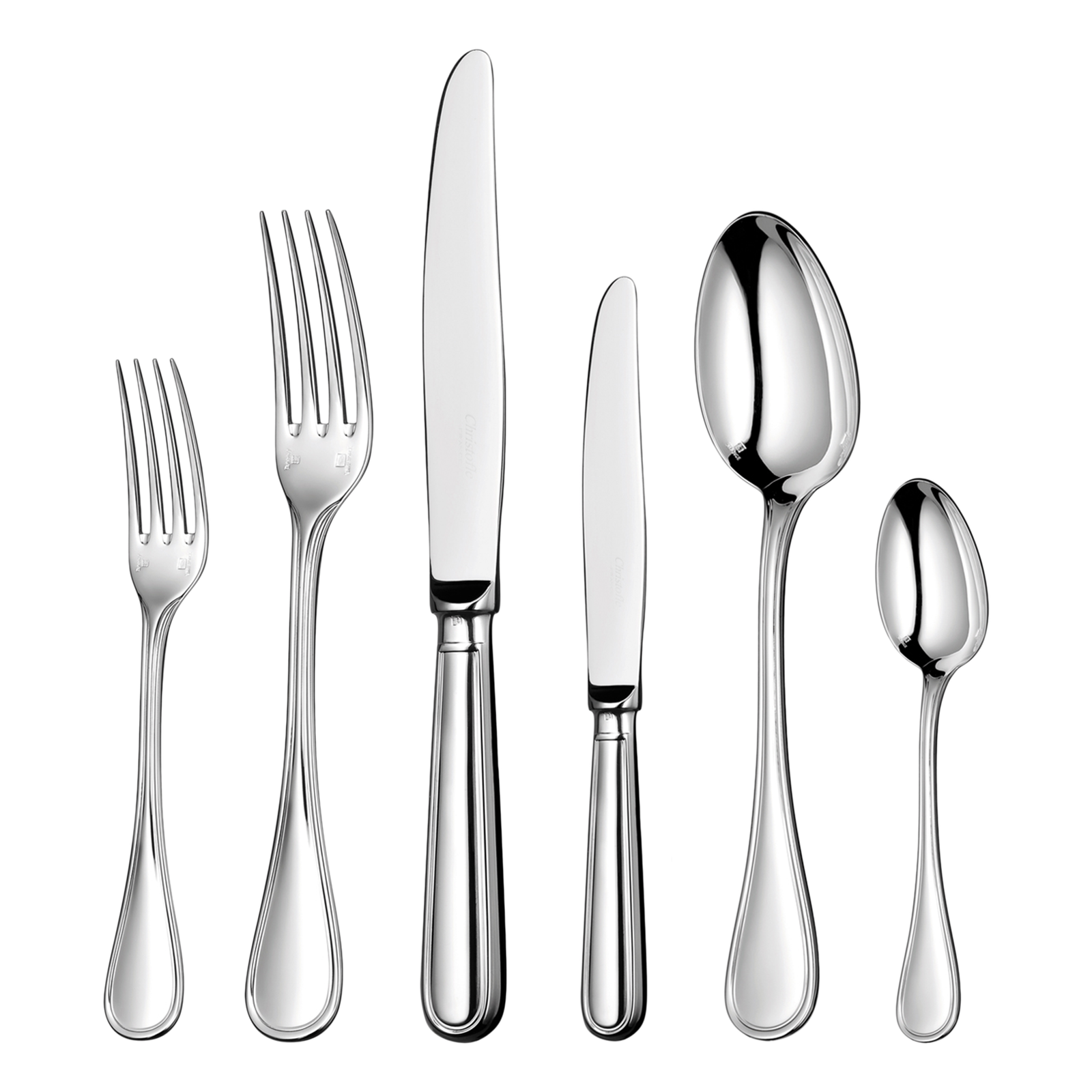 Christofle Albi Silver Plated Cutlery Set