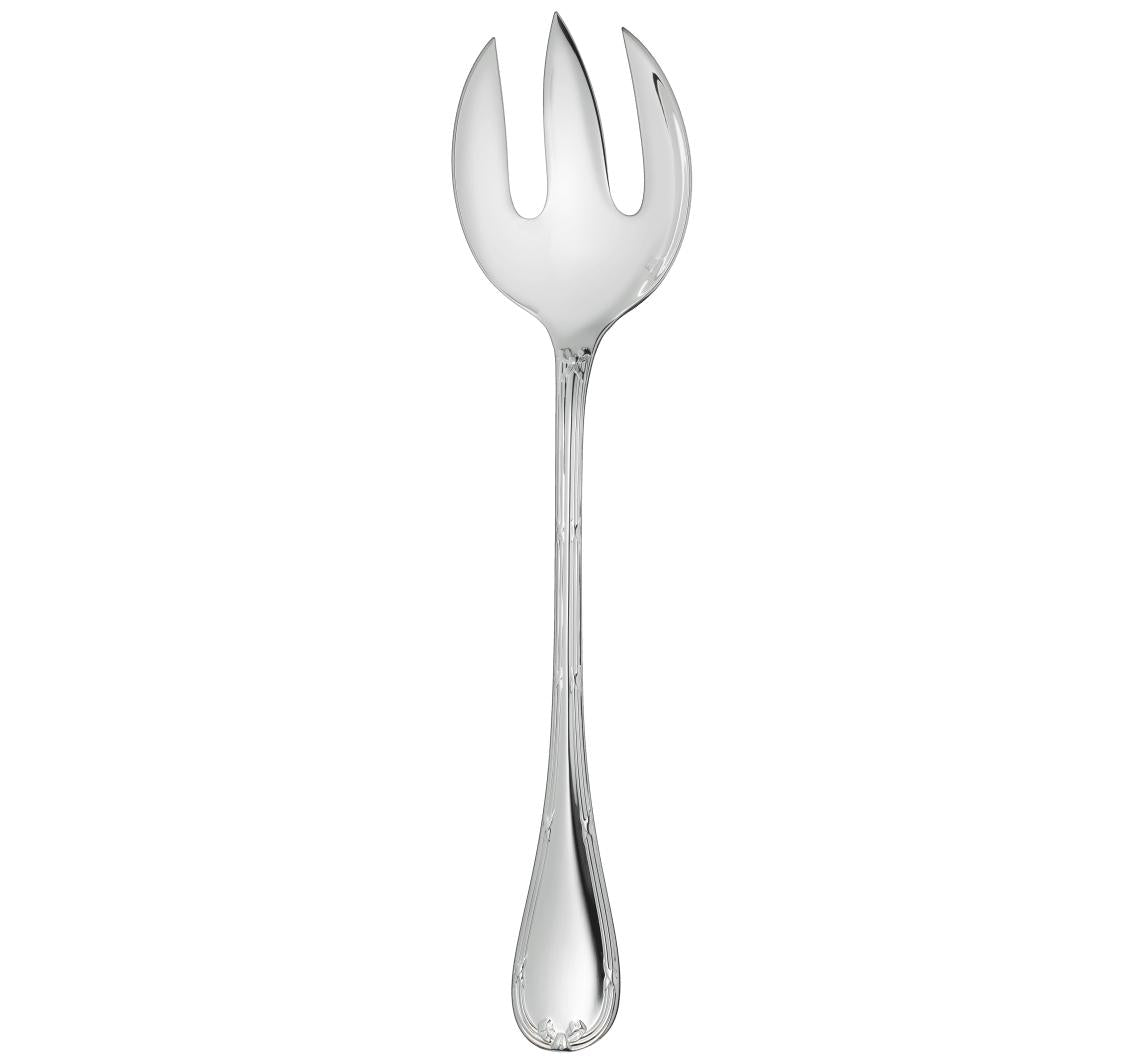 Christofle Rubans Silver Plated Salad Serving Fork