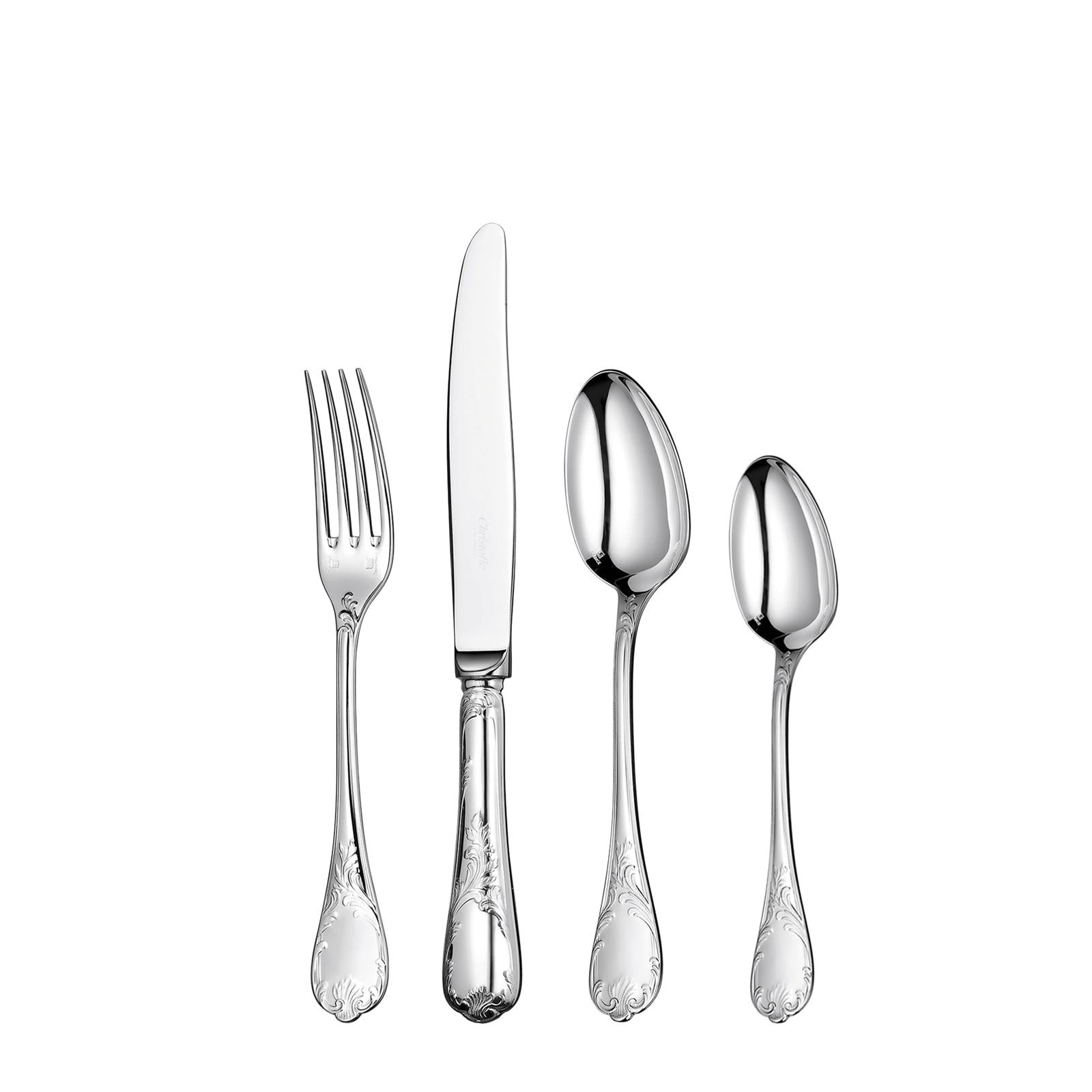Christofle Marly Silver Plated Cutlery Set