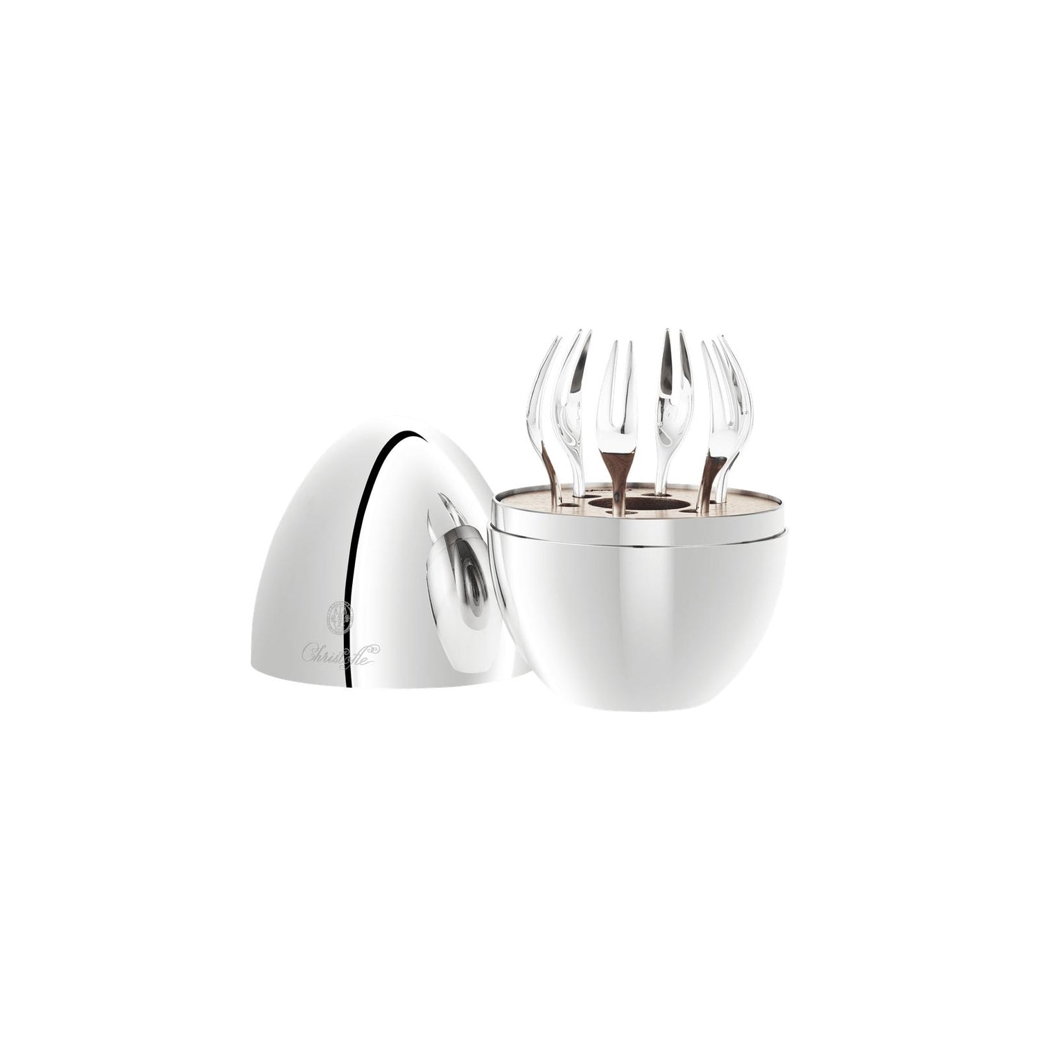 Christofle MOOD Silver Plated Yummy 6 Pieces
