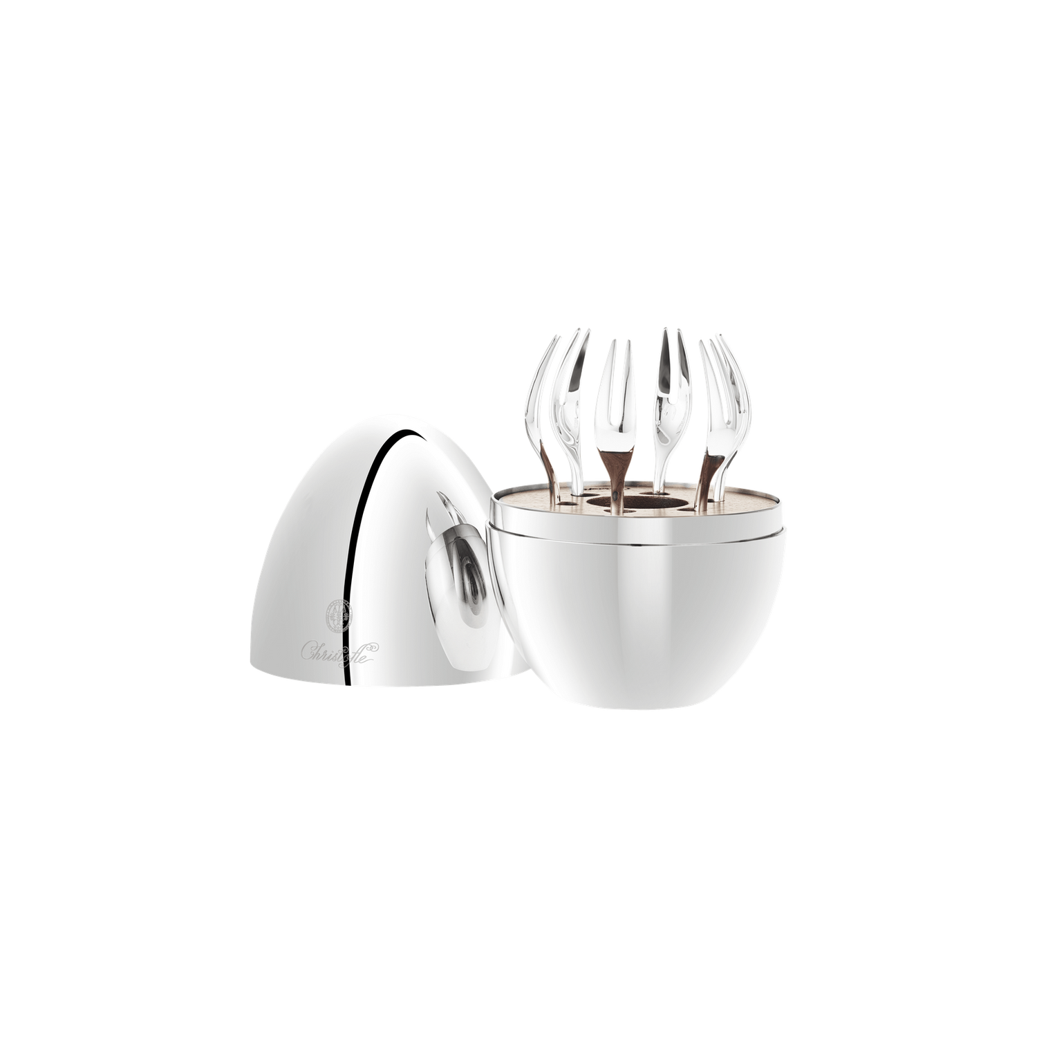 Christofle MOOD Silver Plated Yummy 6 Pieces