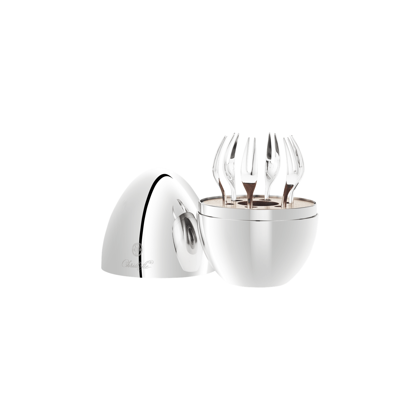 Christofle MOOD Silver Plated Yummy 6 Pieces