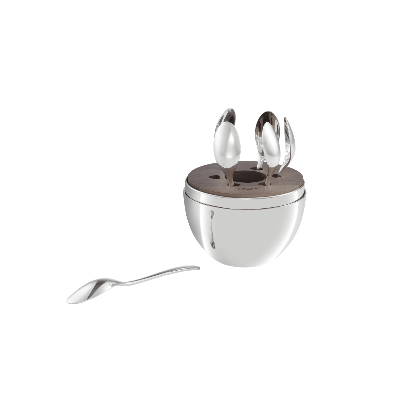 Christofle MOOD Silver Plated Coffee Skyline - 6 Pieces