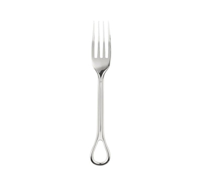Christofle Carrousel Partially Gilded Silver-Plated Dinner Fork