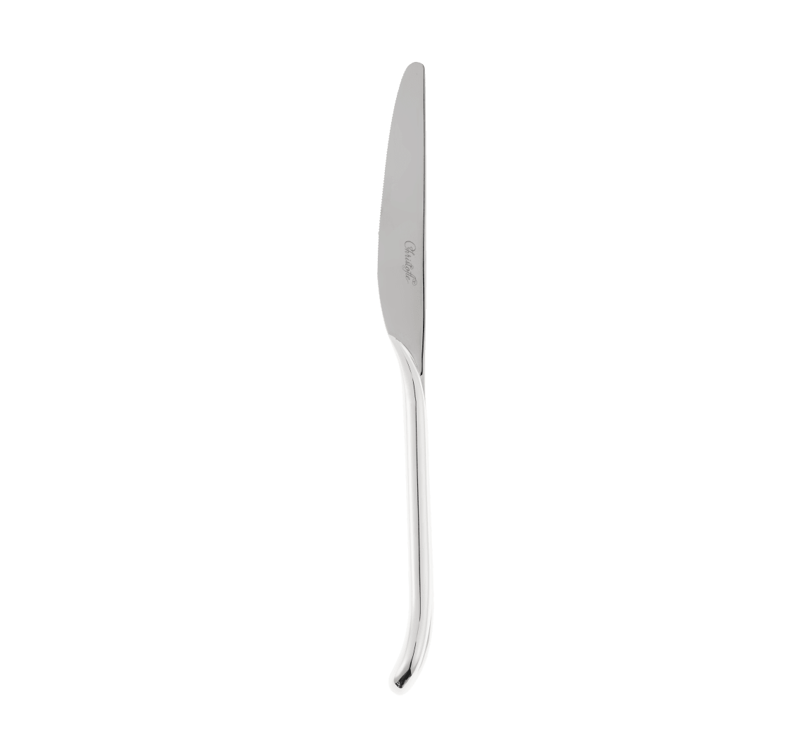 Christofle Carrousel Partially Gilded Silver-Plated Dinner Knife