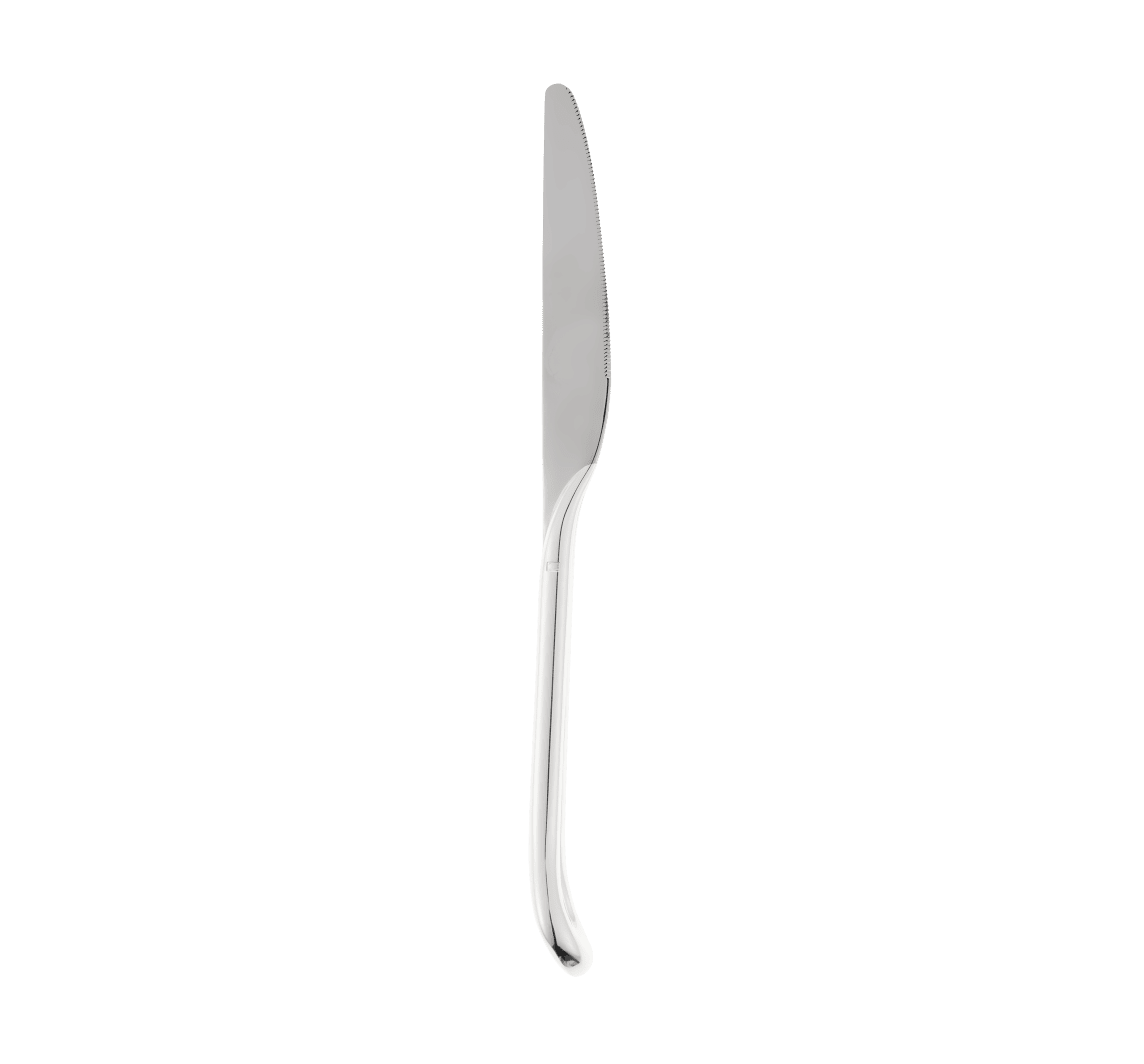 Christofle Carrousel Partially Gilded Silver-Plated Dinner Knife