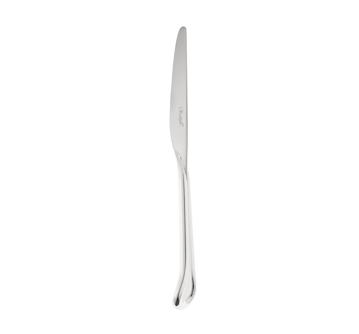Christofle Carrousel Partially Gilded Silver-Plated Dinner Knife