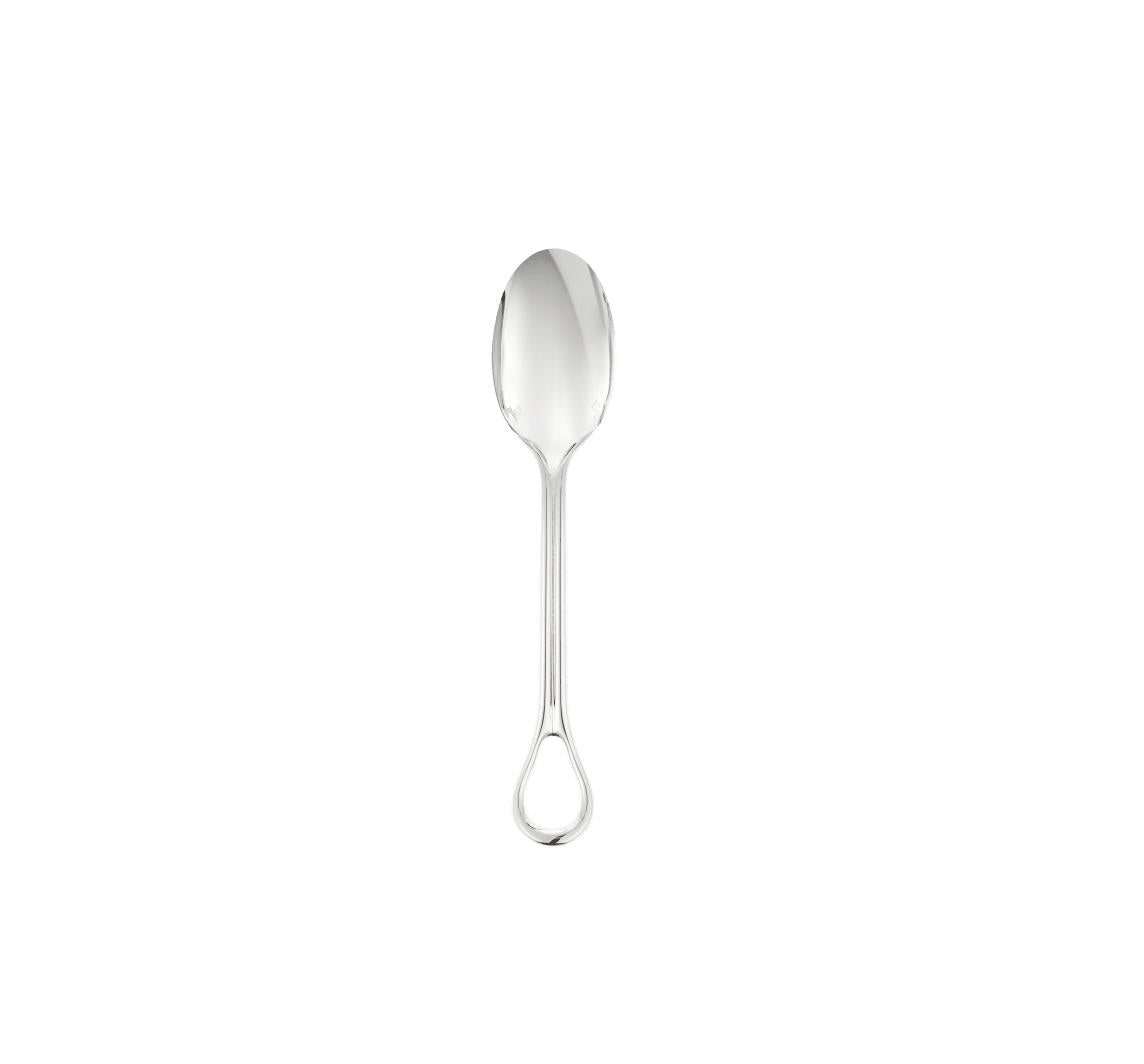 Christofle Carrousel Partially Gilded Silver-Plated Dessert Spoon