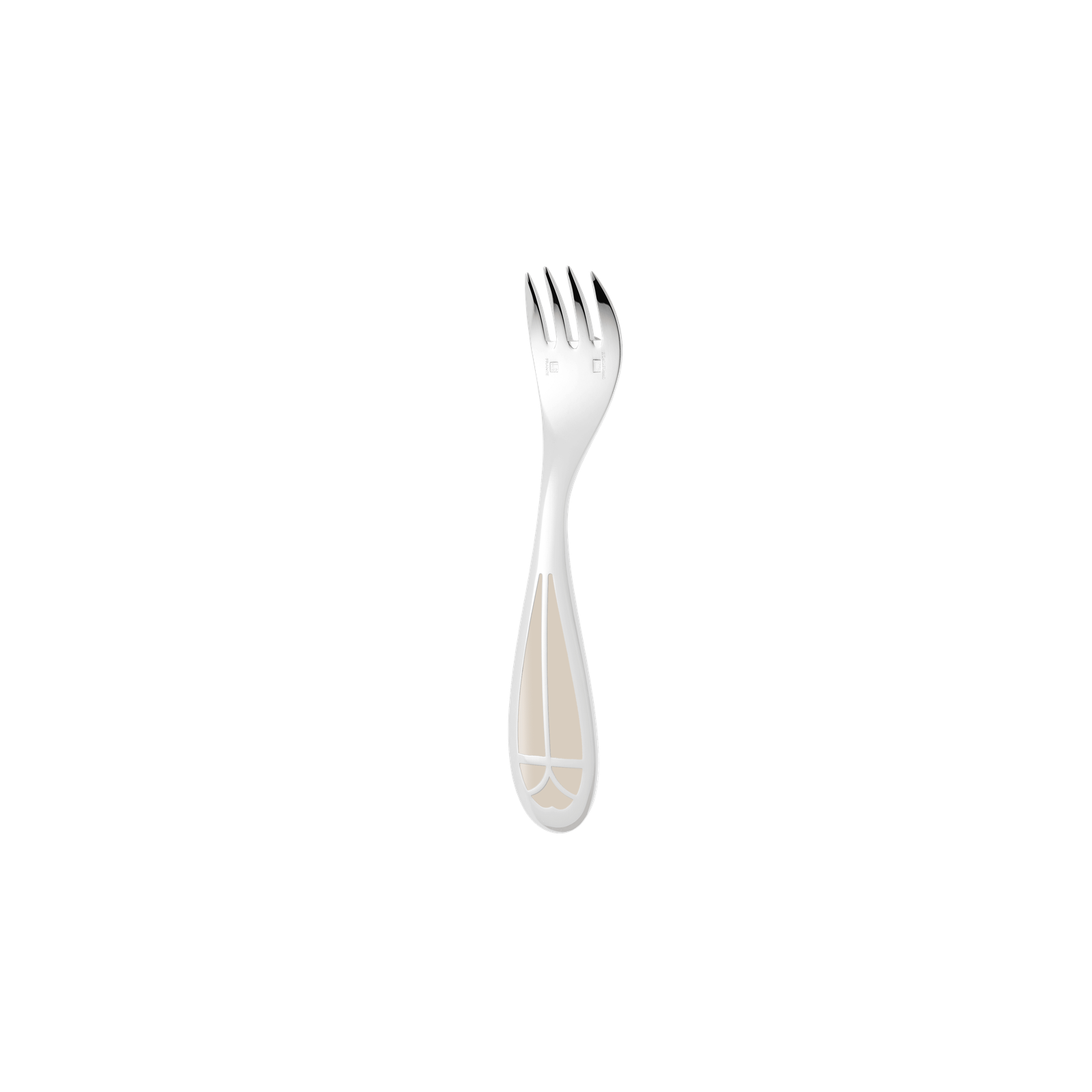 Christofle Talisman Silver Plated 2-Piece Cutlery Set For Baby
