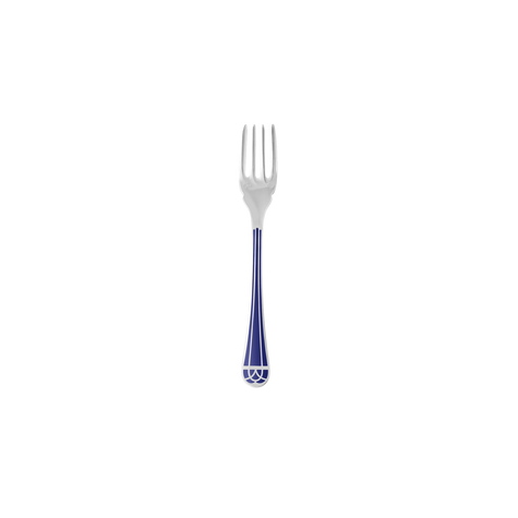 Christofle Talisman Silver Plated Fish Fork Blue