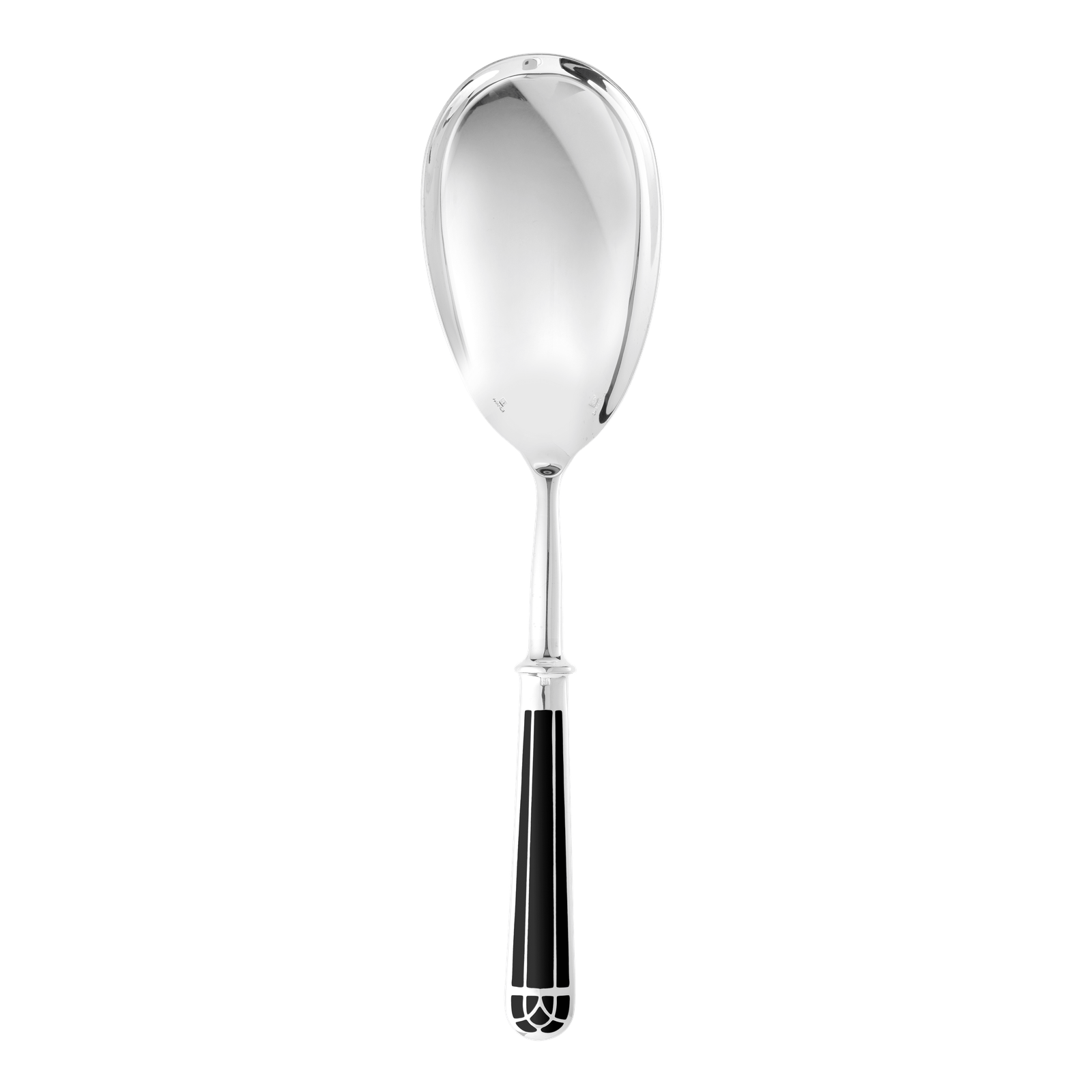 Christofle Talisman Silver Plated Serving Ladle Black