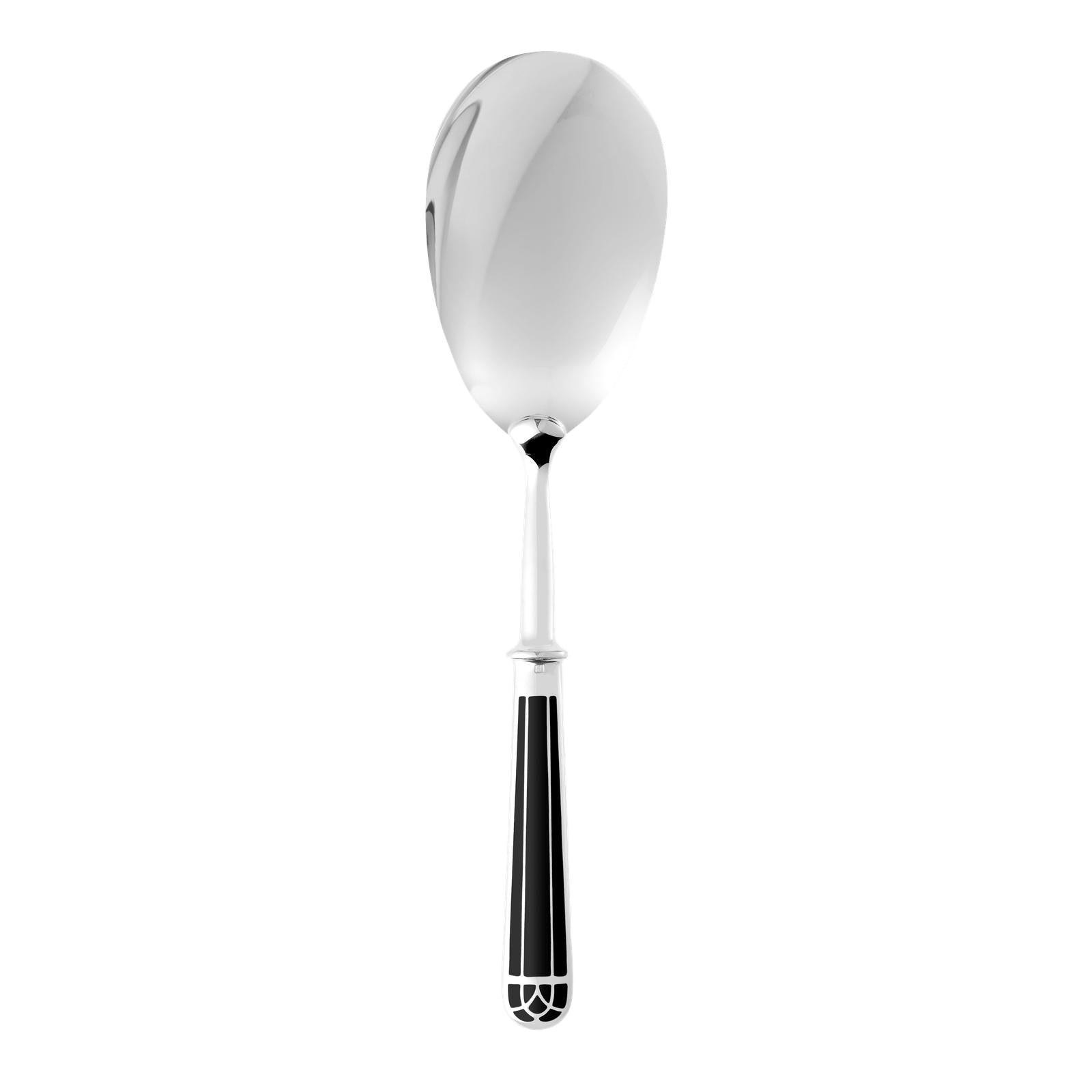 Christofle Talisman Silver Plated Serving Ladle Black