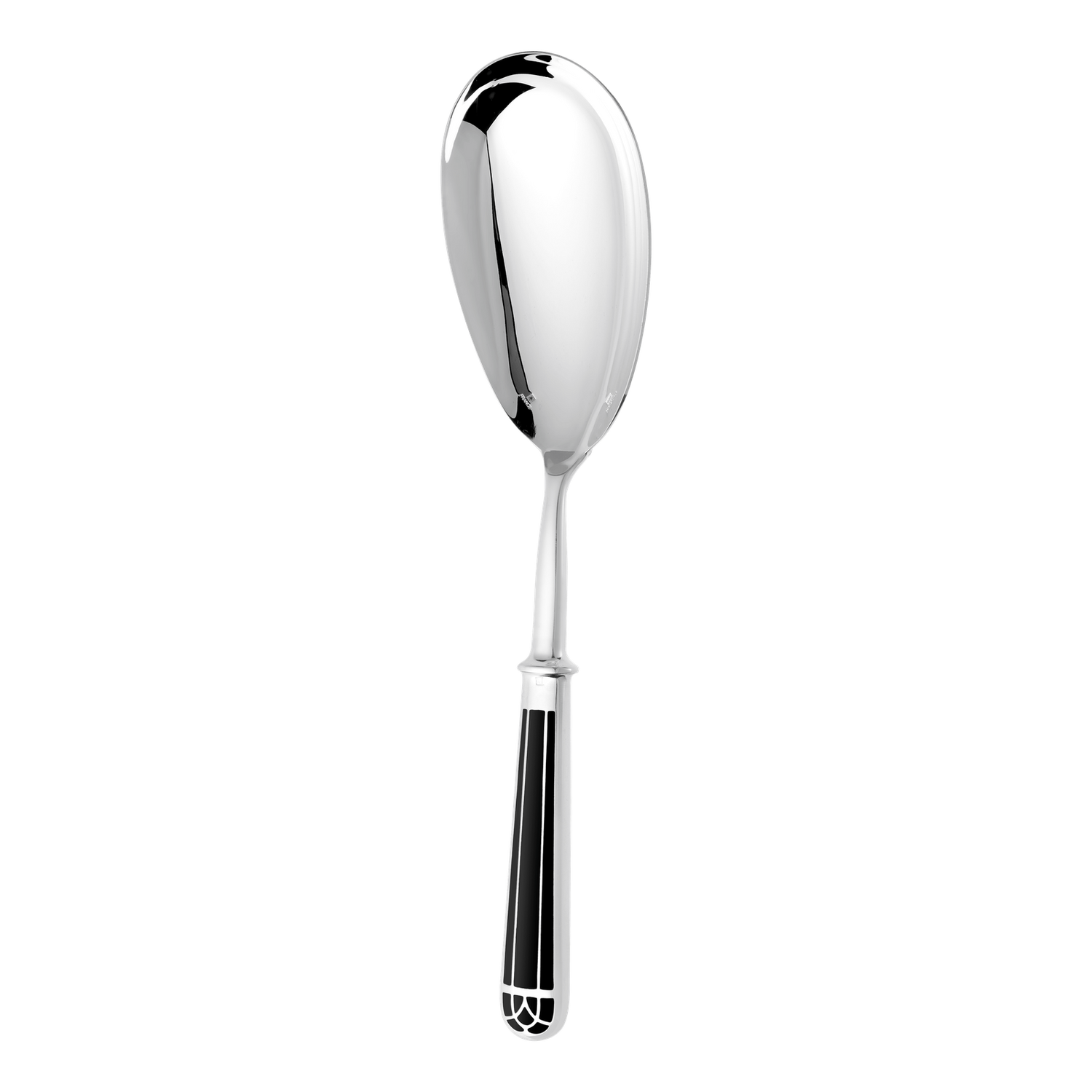 Christofle Talisman Silver Plated Serving Ladle Black
