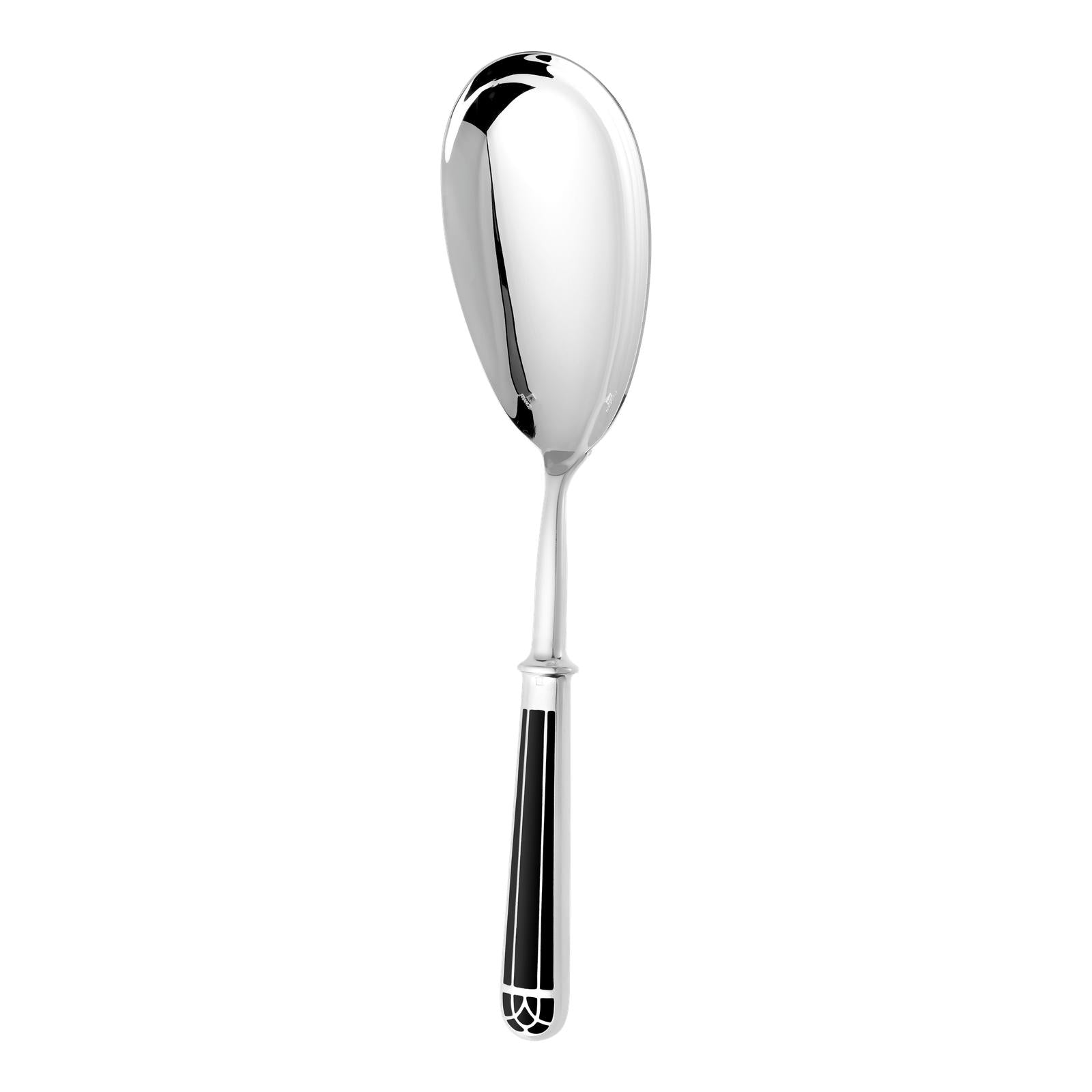 Christofle Talisman Silver Plated Serving Ladle Black