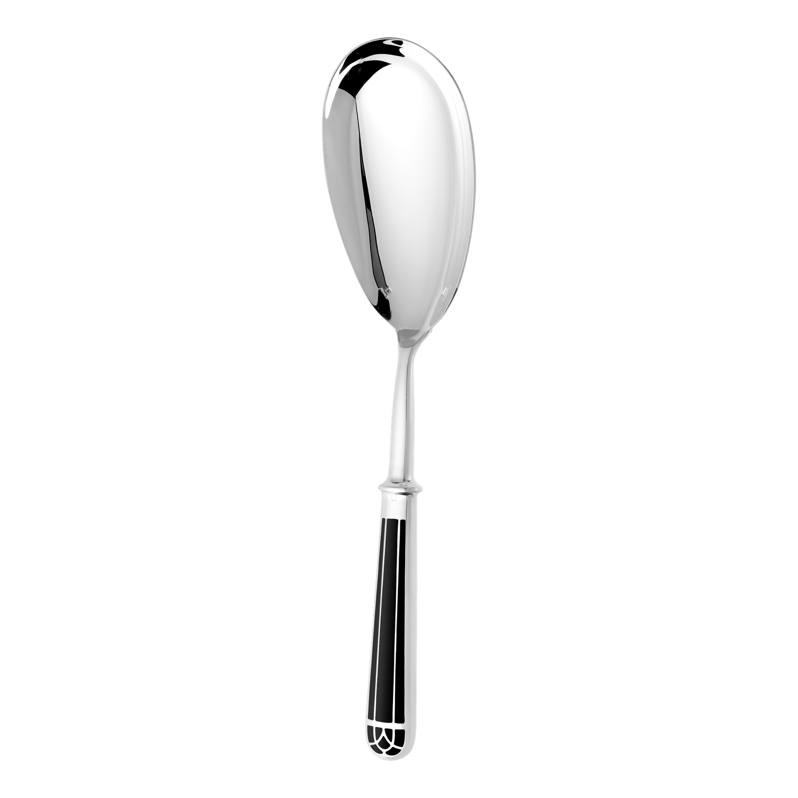 Christofle Talisman Silver Plated Serving Ladle Black